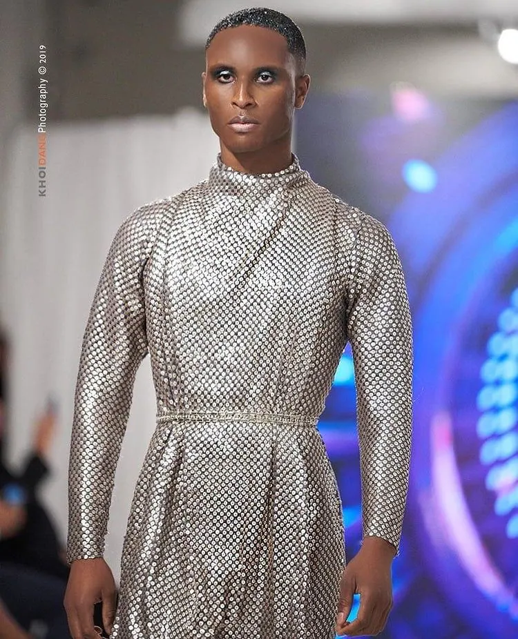 Mens Metallic Onesie
